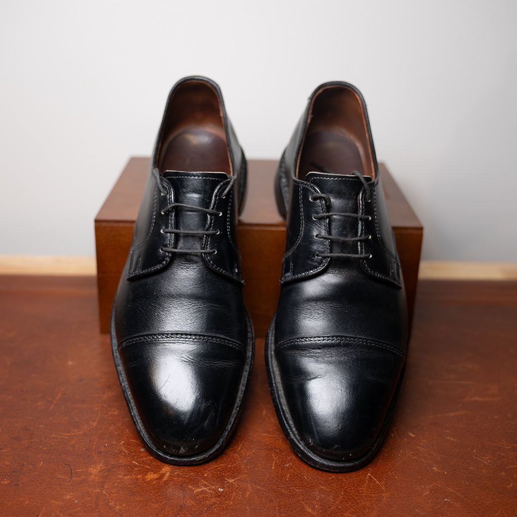 Allen Edmonds Lexington Cap Toe Oxford — Black — Size 8.5D