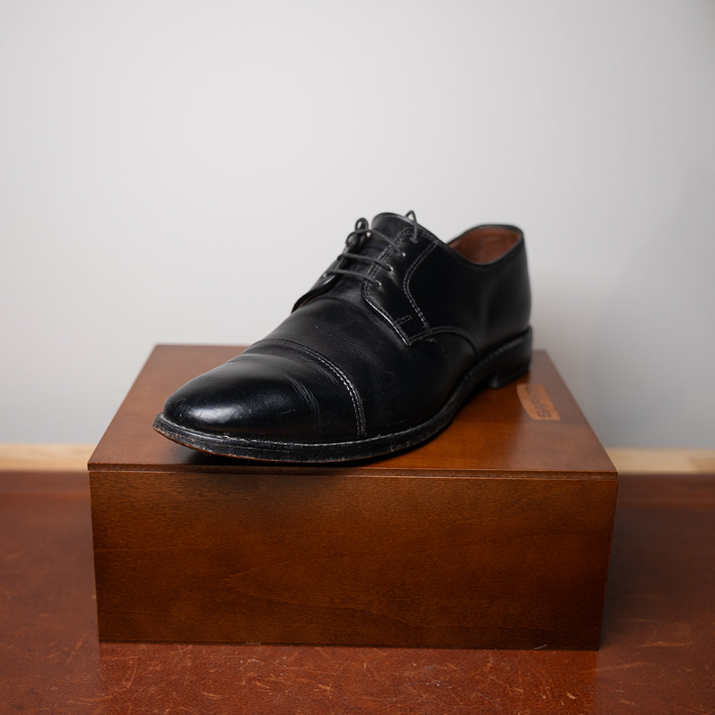 Allen Edmonds Lexington Cap Toe Oxford — Black — Size 8.5D
