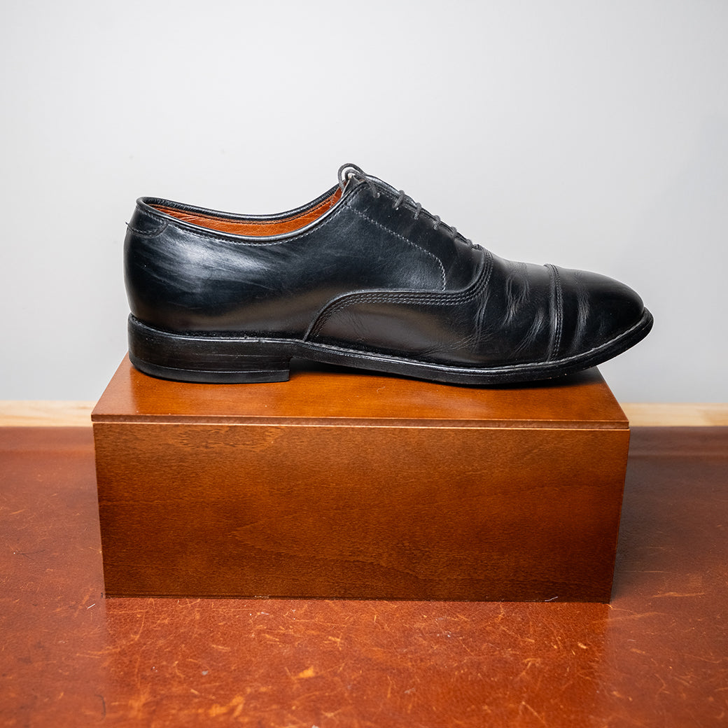 Allen Edmonds Park Avenue Cap Toe Oxford — Black — Size 8.0D