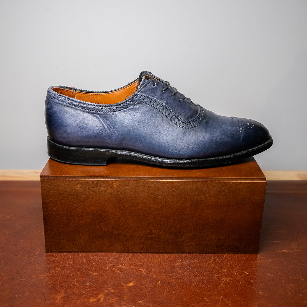 Allen Edmonds Cornwallis Wingtip Oxford — Navy Blue — Size 9.0D
