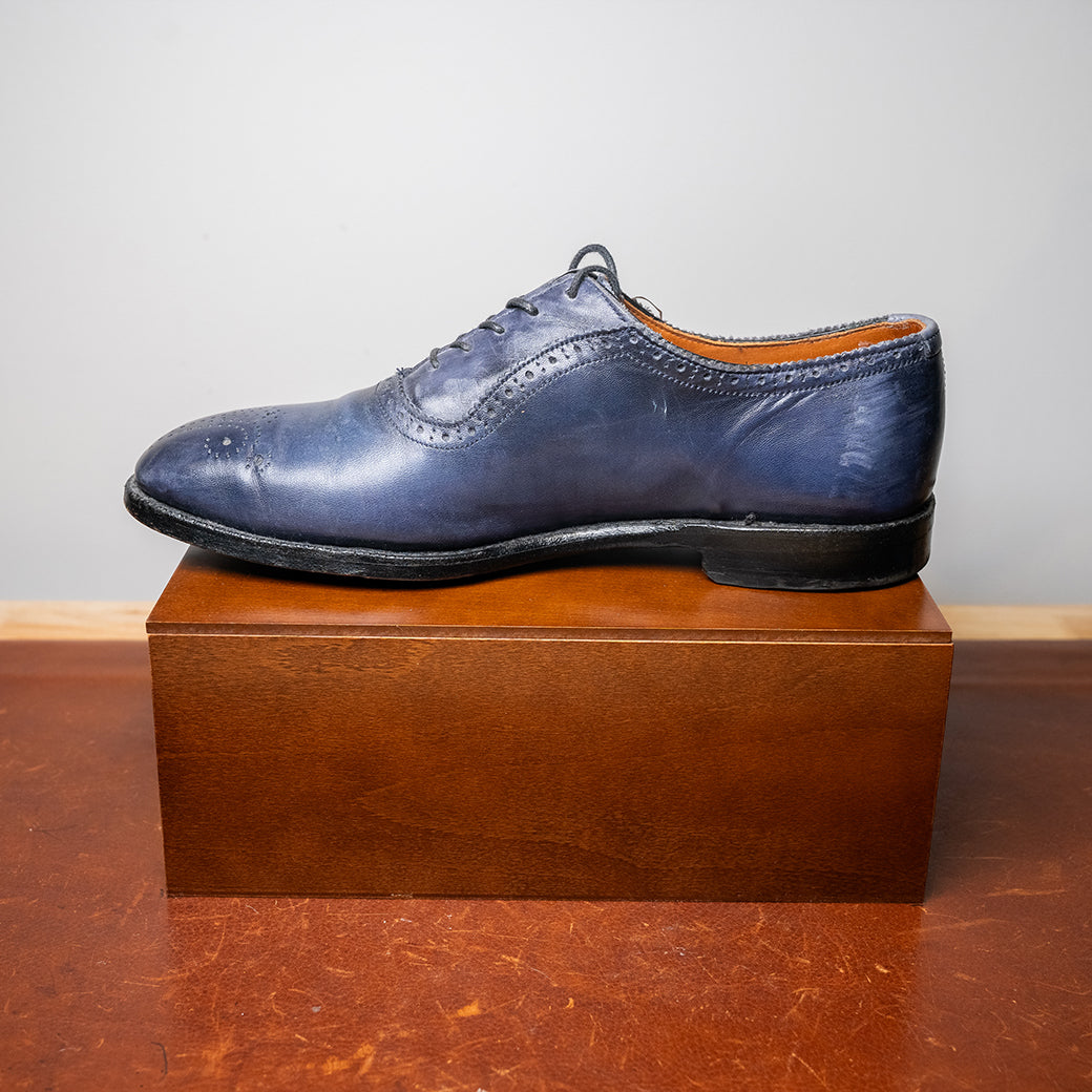 Allen Edmonds Cornwallis Wingtip Oxford — Navy Blue — Size 9.0D