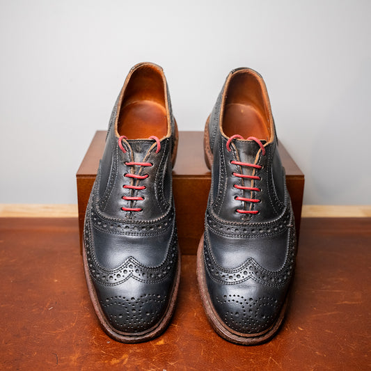 Allen Edmonds Neumok 2.0 Wingtip Oxford — Dark Grey — Size 8.5D